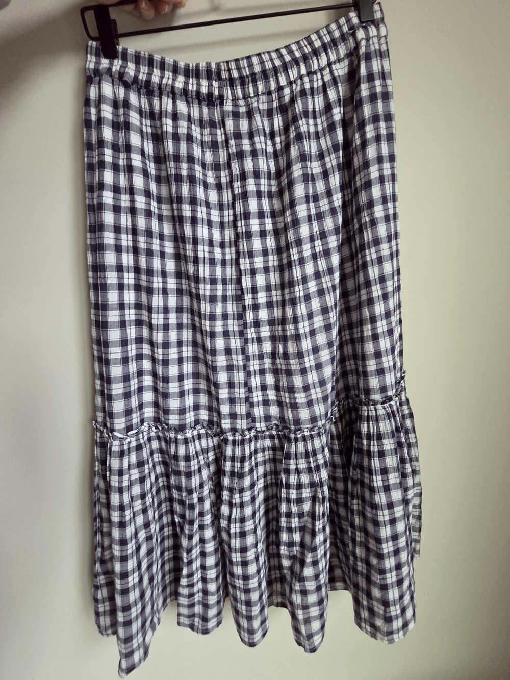 Gingham Maxi Skirt